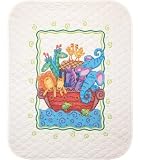 Noah's Ark Quilt Stamped Cross Stitch Kit-34X43