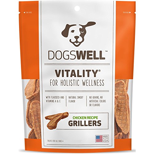 Dogswell Vitality Chicken Recipe Grillers 15-oz USA Made