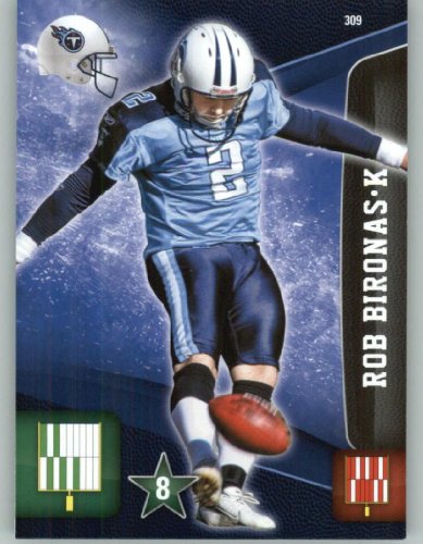 2011 Adrenalyn XL #309 Rob Bironas - Tennessee Titans (Football Cards)