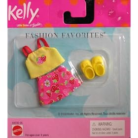 Barbie Kelly Fashion Favorites - Adorable and Cute Fashions! (2000) by Barbie & Kelly Matchin' Styles Fashion Avenue Collection