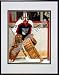 John Davidson, New York Rangers Double Matted 8 X 10 Photograph in Black Anodized Aluminum Frame