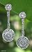 Earrings, 'Coins of the Kingdom 0.7 W 2.1 L