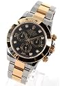 [ロレックス]ROLEX 腕時計 デイトナ 8Pダイヤ YGコンビ コスモグラフ ブラック Ref.116523G メンズ [並行輸入品]