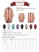 MBE Women's Flowy Sheer Loose Chiffon Kimono Cardigan & Blouse Top Solid