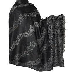 Elegant Shawl Jamwar Wool Accessory 80 x 40 inches (jmwr724)