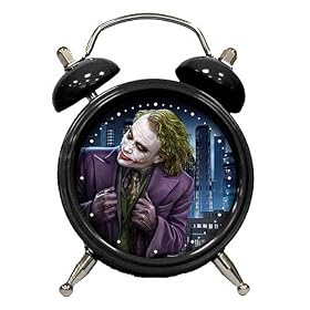 Batman: The Dark Knight Movie: Joker (Heath Ledger) Mini Alarm Clock by NECA