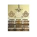 Baroque Beige and Brown Wallies Peel &amp; Stick Vinyl Wall Mural