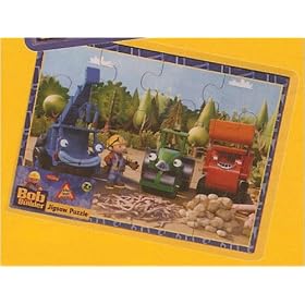 Bob The Builder 12 Piece Yellow Jigsaw Puzzle by by Schylling