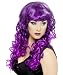Smiffy's Siren Wig (Purple/ Black)