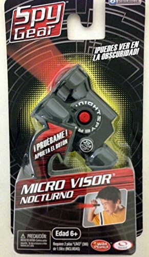 Spy Gear Micro Nightspyer (Packaging in Spanish), Black