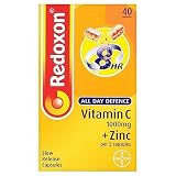 Redoxon All Day Defence Capsules Vitamin C + Zinc 1000mg 40 Capsules