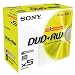 Sony DVD+RW (4X Speed) 5pk