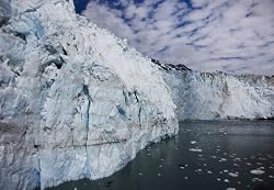 Crumbling Glacier, Prince William Sound, Alaska - Fine-Art Gicl??e Photographic Print by Carol M. Highsmith