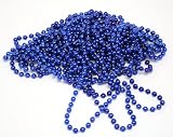 Blue Metallic Beads