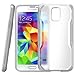 Galaxy S5 Case, SUPCASE Unicorn Beetle Series Premium Hybrid Bumper Case for Samsung Galaxy S5, Frost Clear/Gray