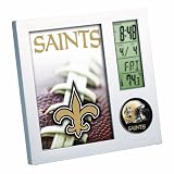 NFL New Orleans Saints Digital Desk Clock