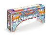Ninth-Arch Menorah - by Dan Shamir ( L13" W3" H7" )