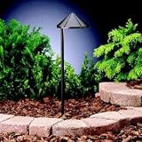 Kichler Lighting 15315AZT6 Side Mount 1-Light 12-Volt Path & Spread Light, Textured Architectural Bronze, Six Pack