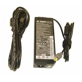 90W Laptop AC Adapter for IBM Lenovo ThinkPad T60 X60 Z60, 40Y7659, Z60M Z60T 3000 C100 N100 V100, Charger / Power Supply Cord