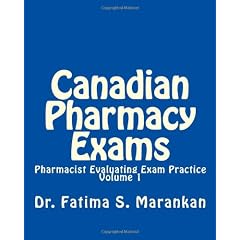 Canadian Pharmacy Exams: Pharmacist Evaluating Exam Practice: 1