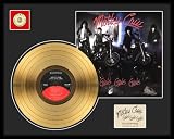Motley Crue "Girls, Girls, Girls" framed gold record