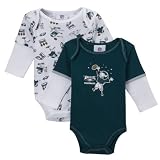 Newborns' Philadelphia Eagles Long-Sleeve Bodysuits 2-pk.