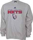New Jersey Nets adidas True Crewneck Sweatshirt