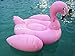 Renjie Flamingo Inflatable Pool Float Giant Swimming Summer Fun Games Large Ride on Blow Up Pool Large Floatie Lounge for Adults and Kids 80IN