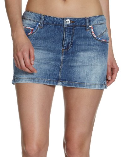 ONLY Damen Rock (mini), 15067772 AMERICANA DENIM MINI SKIRT GUA INJEC, Gr. 27, Blau (DENIM Preisvergleich