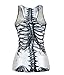 RedExtend Women's Skeleton 3D Print Stretch Tank Top