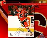 Jarome Iginla Calgary Flames Autographed/Hand Signed 8x10 Photo