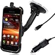 Wicked Chili KFZ-Halterung mit KFZ Ladekabel (HOCHFORMAT / QUERFORMAT) f�r Samsung i9001 Galaxy S PLUS / i9000 Galaxy S