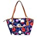 Coach Sateen Polka Dot Leah Baby Diaper Tote Zip Handbag 14667