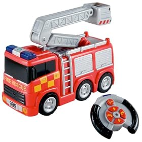 Remote controlled Firetruck with wireless control, lights and sirens: Age Range: 3 - 8 years. by