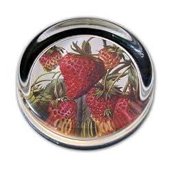 Summer Sweetness - Small Round Glass Paperweight