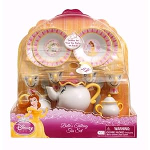 Disney's Beauty And The Beast Belle Talking Tea Set