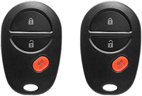 2 Dookane New Replacement 3 Button Keyless Entry Remote Control Key Fob Compatible with GQ43VT20T