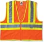 Glowear 8230Z Class 2 Two-Tone Vest, Orange, L/XL