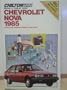 Chilton's Repair & Tune Up Guide Chevrolet Nova 1985: All U.S. and Canadian Models of Chevy Nova (Chilton's Repair Manual (Model Specific))