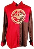 Azzure - AZZURE D.M.R. Woven Mens Red Shirt