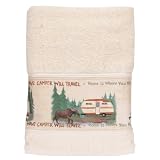 Bacova Guild Will Travel 27-Inch by 50-Inch Bath Towel by Bacova Guild