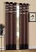 CS Chocolate Grommet Window Curtain Panel 40 x 84"
