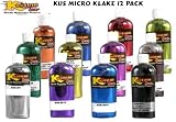 12-1 z Micro FLAKE COLORS-Metal/Auto/Car/Paint-Airbrush