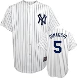 Joe DiMaggio Majestic Cooperstown Throwback New York Yankees Jersey - Medium