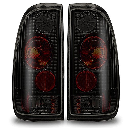 feature 97-03 Ford F150 State Side Altezza Tail Light - Black/Smoke (Pair)