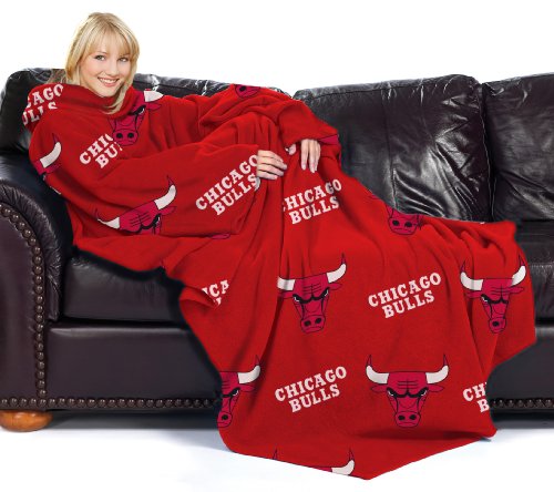 Chicago Bulls NBA (Adult) Fleece Comfy Throw
