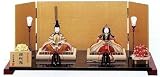 一秀 作 ひな人形 木目込 雛人形 親王飾 醍醐雛 18号
