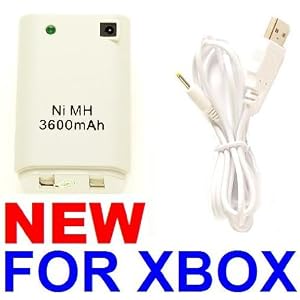 Rechargeable Controller Battery Pack for XBOX 360 - 3600mAH