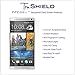 HTC One Max Screen Protector - Tempered Glass - Package Includes Microfiber Cleaning Cloth, Installation Tips, Tempered Glass Screen Protector - Retail Packaging - by TruShield