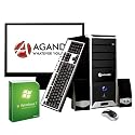 DualCore PC-Komplettpaket - AGANDO campo 6000x2 w7 - 55cm (22") TFT-Bildschirm | Multimedia-Tastatur | Maus | Speaker | AMD Athlon64 X2 6000 2x 3.0GHz | 2GB DDR2 | ATI Radeon HD3000 | 250GB S-ATA2 | 22x DVD-Brenner | Sound | LAN | Windows 7 Home Premium | XXL Software-Paket | 3 Jahre Garantie